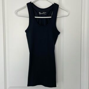 Women’s Black XS under armour heat gear victory tank. New. Washed never worn.